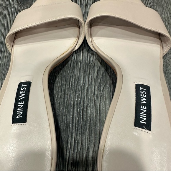 Nine West Lynton Stiletto Heel Round Toe Mules Size 7 1/2 - Picture 4 of 6